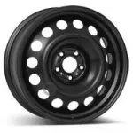 Alloy Wheel KFZ 9036 Black 7x17" 5x108 ET42 middle hole 65.1