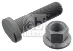 Ratta polt Esiosa/Tagumine M22x1,5 x79/91,2mm (keerme pikkus 52mm, Galvaniseeritud / Teras, mutriga) sobib: MERCEDES ACTROS, ACTROS MP2 / MP3, ACTROS MP4 / MP5, ANTOS, AROCS, ATEGO, AXOR 01.59-