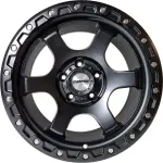Alloy Wheel Nano 3S240 Full Matt Black 8.5x17" 5x127 ET0 middle hole 71.6