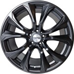 Alloy Wheel Nano 5736 Matt Black 10x20" 5x120 ET35 middle hole 74.1