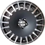 Alloy Wheel Nano 3S189 Matt Black 8.5x19" 5x112 ET35 middle hole 66.6