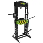 hüdropress 30t külgliikuv kolb. manomeeter. tasapinnavints jbm