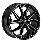Alloy Wheel Alutec ADX.02 diamond-black frontpolished 7x17" 5x112 ET40 middle hole 57.1