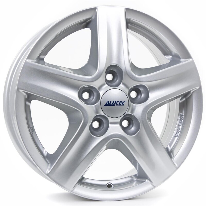 Alloy Wheel Alutec Grip Transporter polar-silver 6.5x16" 5x114.3 ET48 middle hole 66.1
