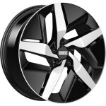Alloy Wheel Fondmetal E-Joule Glossy Black Machined 8x19" 5x120 ET58 middle hole 65.1