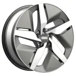 Литой диск Fondmetal e-Joule Glossy Titanium Machined 9x20" 5x112 ET28 центральное отверстие 66.5