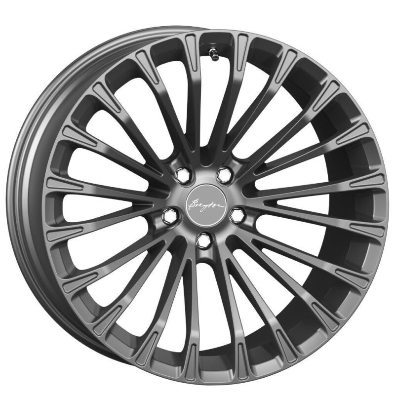 Alloy Wheel Breyton Race LS 2 Matt Gun 8.5x19" 5x120 ET35 middle hole 72.6