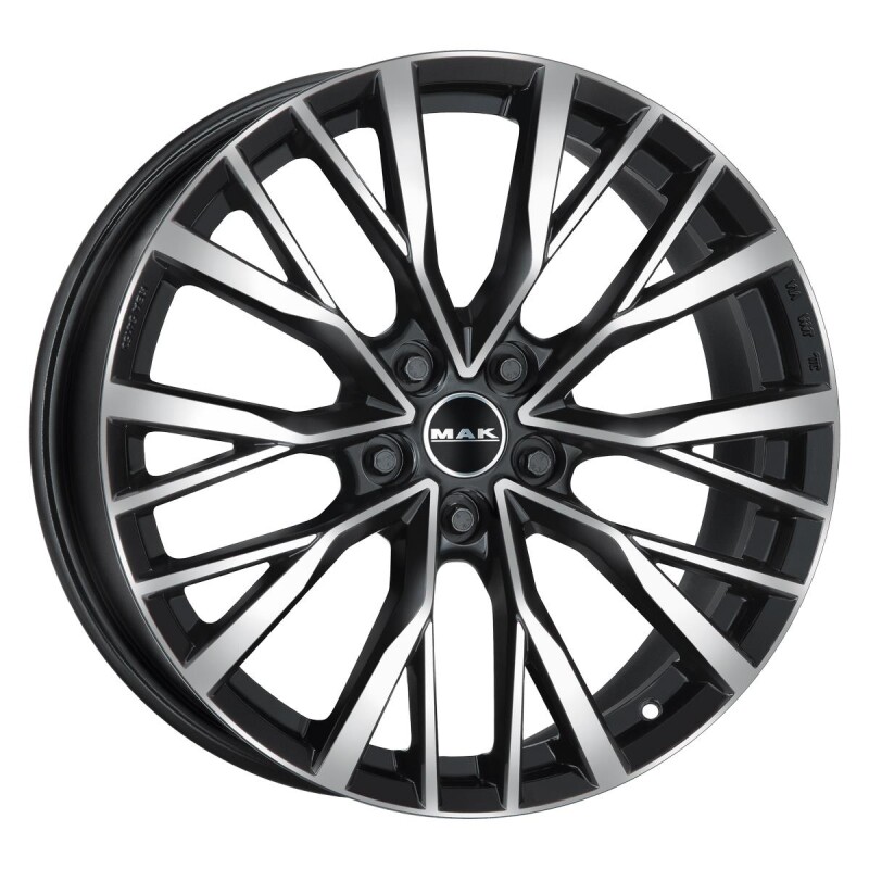 Alloy Wheel MAK Kent Black Mirror 8.5x20" 5x120 ET38 middle hole 72.6