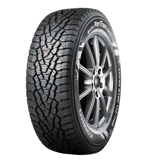 для микроавтобуса шипованная шина 205/65R16C KUMHO CW11 107/105R Studded 3PMSF IceGrip M+S