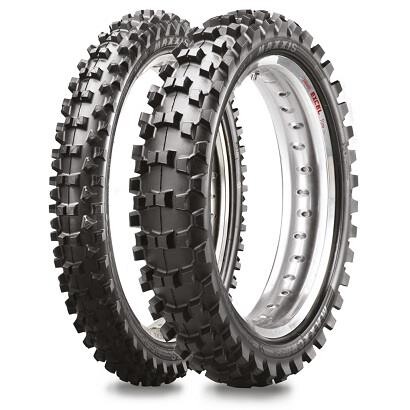 Mootorratta rehv 110/100-18 Maxxis M7332R Maxxcross MX-ST+ 64M TT CROSS SOFT tagumine NHS