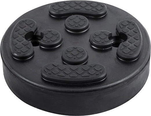 autotõstuki kummipadi ümmargune 120mm (2 läbivat kinnitusava) jbm