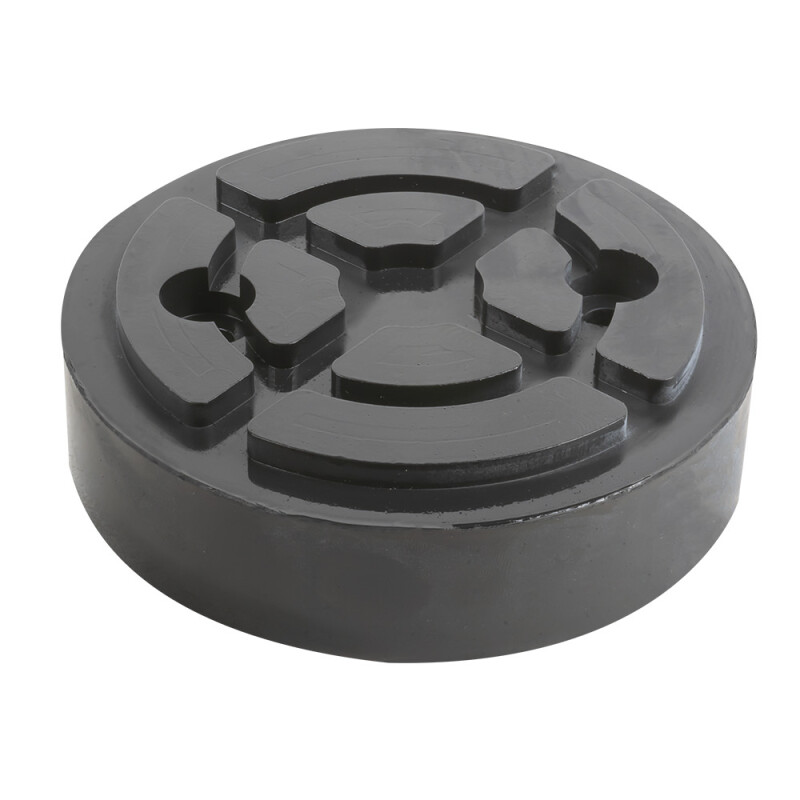 autotõstuki kummipadi ümmargune 120mm (2 läbivat kinnitusava) jbm