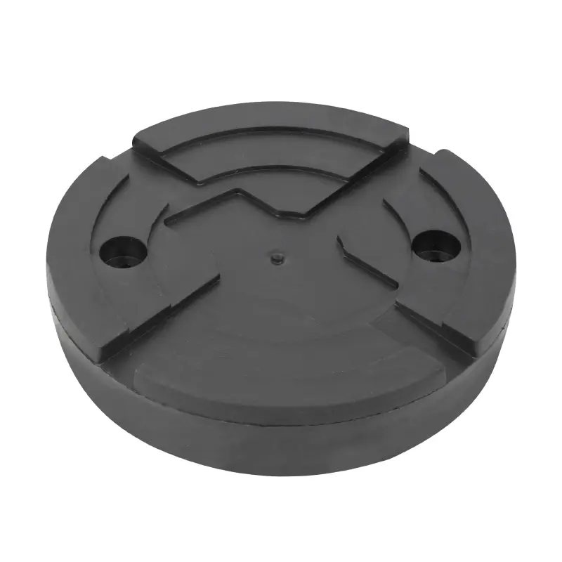 autotõstuki kummipadi ümmargune 125mm (2-läbivat ava. ime/ami) jbm