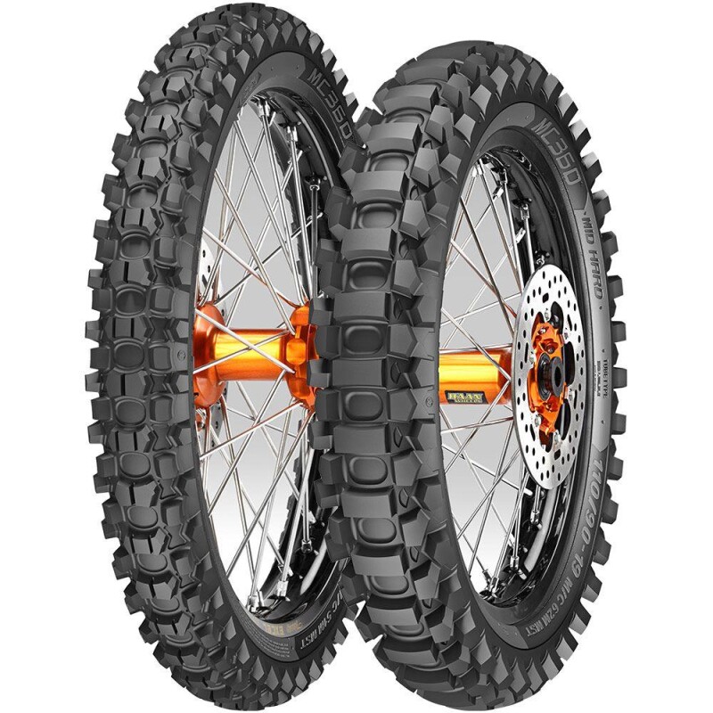 Mootorratta rehv 110/90-19 Metzeler MC360 MID HARD 62M TT CROSS MID HARD tagumine (R) NHS