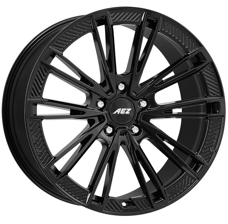 Alloy Wheel AEZ Alaska Black 9x20" 5x130 ET54 middle hole 71.6