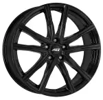 Alloy Wheel AEZ Montreal Black 7x18" 5x114.3 ET38 middle hole 71.6