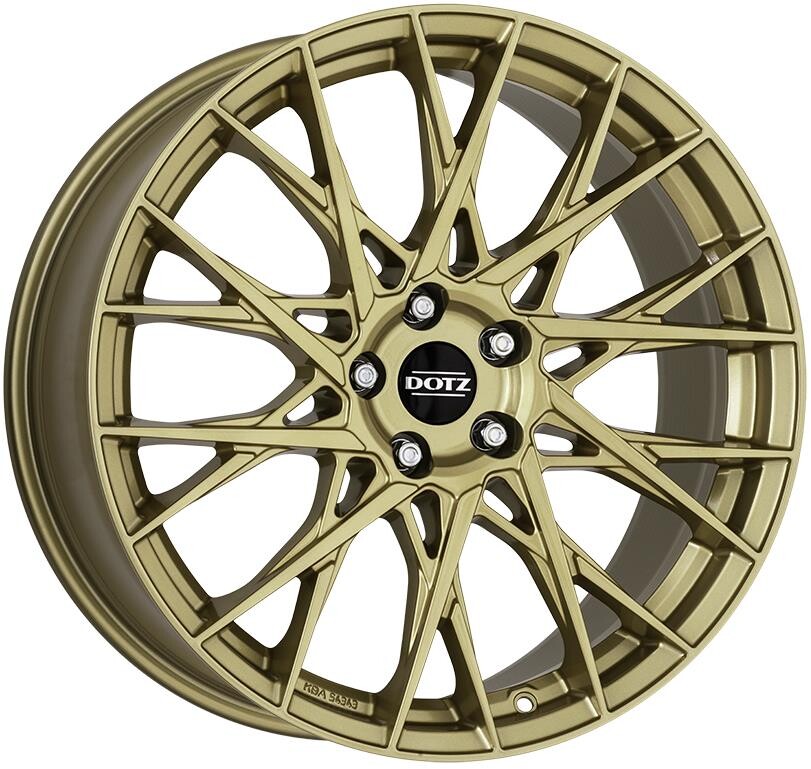 Литой диск Dotz Fuji Gold 9x20" 5x114.3 ET40 центральное отверстие 71.6