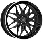 Alloy Wheel Dotz LongBeach dark Black/polished lip 10.5x22" 5x112 ET20 middle hole 66.6