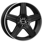 Литой диск MAK Lewis Gloss черный зеркало Ring 10x21" 5x112 ET52 центральное отверстие 66.6