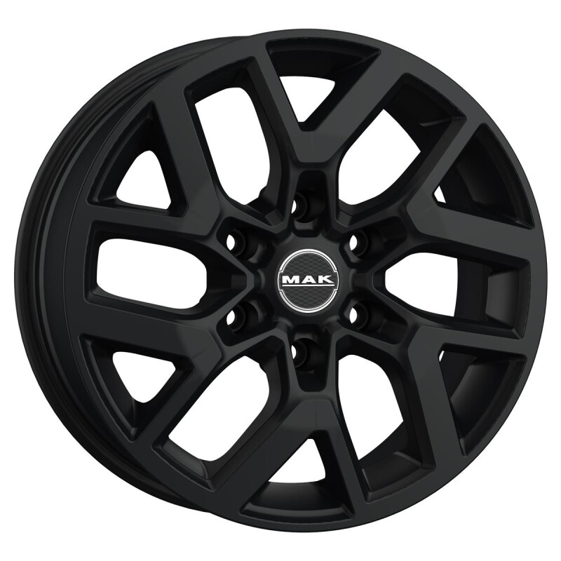 Valuvelg MAK Gravel Matt Black 7.5x17" 6x130 ET55 Keskava 84.1
