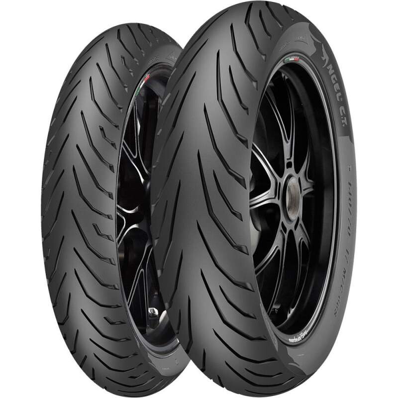 for motorcycles tyre 100/80-17 Pirelli ANGEL CITY 52S TL TOURING CITY Front #E