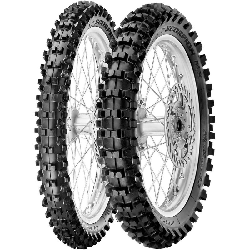 шина для мотоцикла 90/100-16 Pirelli SCORPION MX32 MID SOFT 51M TT CROSS MID SOFT Rear NHS