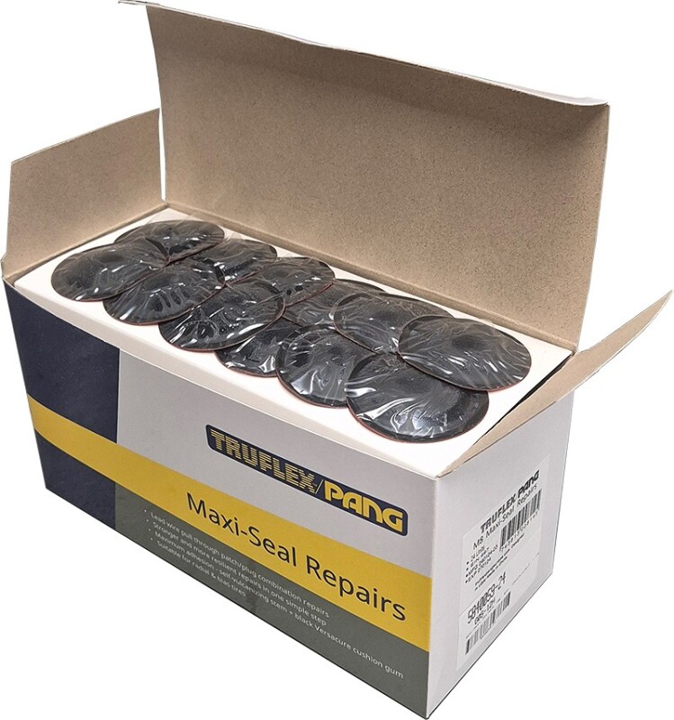 Tyre fixer (outer) maxiseal 4.5mm. 1 box (24 pc) for puncture holes. 1pc truflex pang