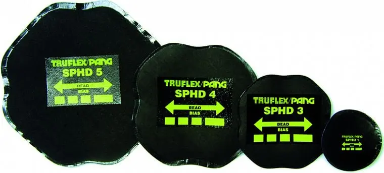 patche diagonal tyre 165MM, SPHD-5, 4PR, TRUFLEX PANG
