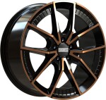 Alloy Wheel Fondmetal Elatha Black Clearcoat Matt Bronze Machined 8.5x19" 5x112 ET45 middle hole 66.5