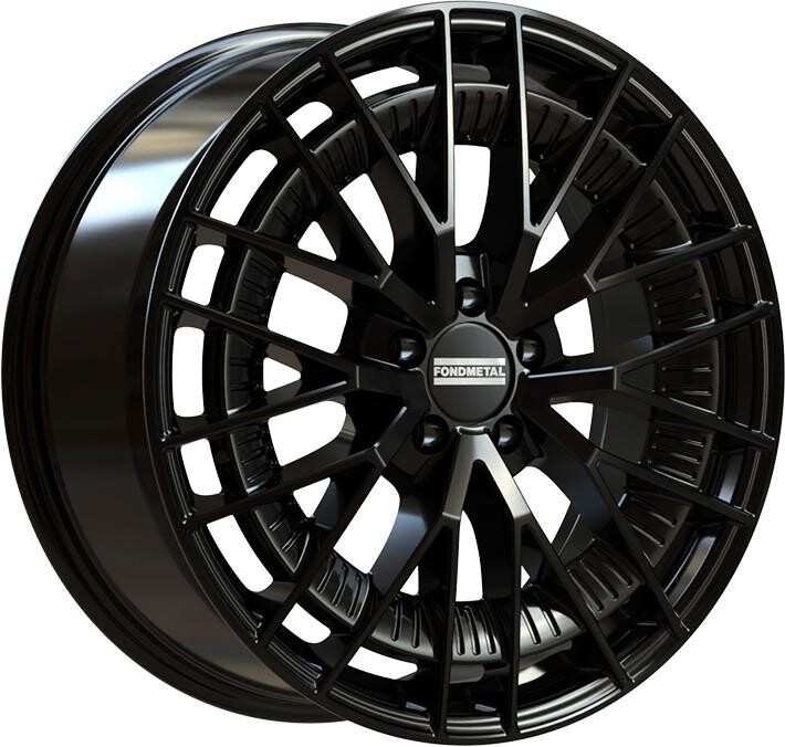 Литой диск Fondmetal Kari Glossy черный 9x19" 5x112 ET30 центральное отверстие 66.5