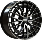 Alloy Wheel Fondmetal Kari Glossy Black Machined 9.5x20" 5x112 ET43 middle hole 66.5