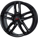 Alloy Wheel Alutec Ikenu Black, 16x6.5 ET middle hole 57