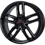 Alloy Wheel Alutec Ikenu Black, 17x7.5 ET middle hole 70