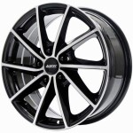 Alloy Wheel Alutec Singa Blk Pol, 17x7.0 5x114.3 ET47 middle hole 67