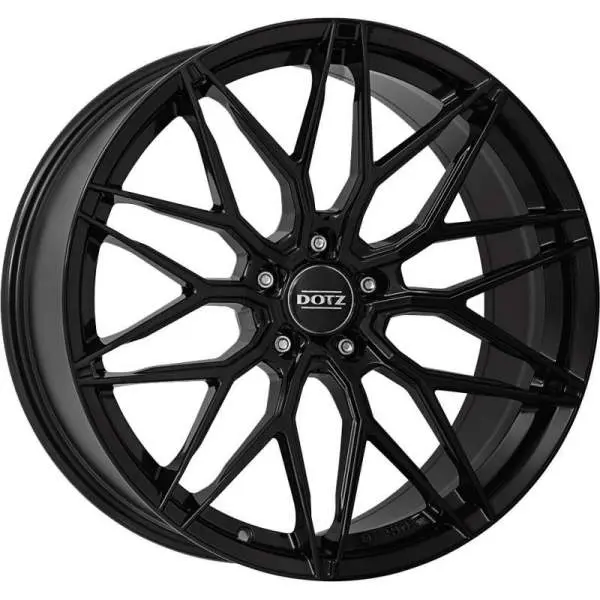 Alloy Wheel Dotz Suzuka black, 19x8.5 5x110 ET25 middle hole 70