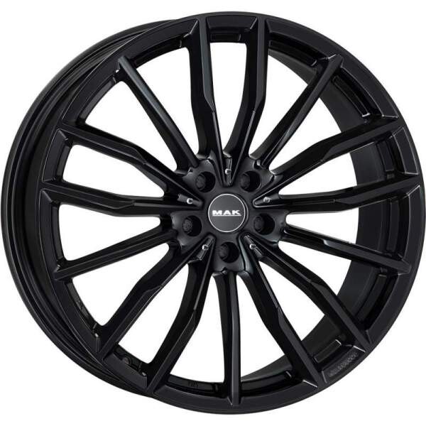 Alloy Wheel MAK Rapp Gloss Black, 21x10.5 ET middle hole 66