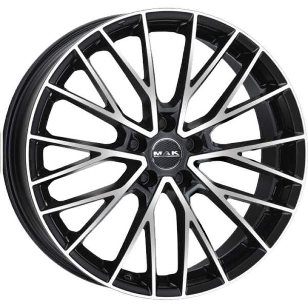 Литой диск MAK Speciale черный зеркало, 20x8.5 5x112 ET27 центральное отверстие 66
