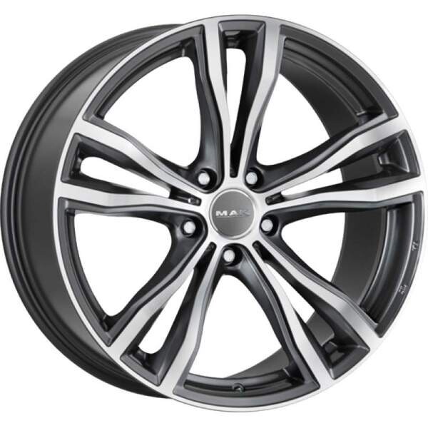 Литой диск MAK X-Mode GrMirror, 20x11.0 5x120 ET35 центральное отверстие 74
