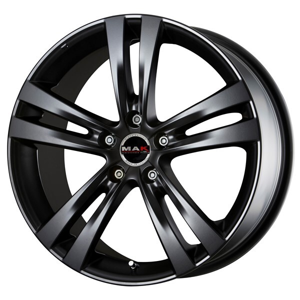 Литой диск MAK Zenith матовый черный, 17x7.0 5x108 ET50 центральное отверстие 72
