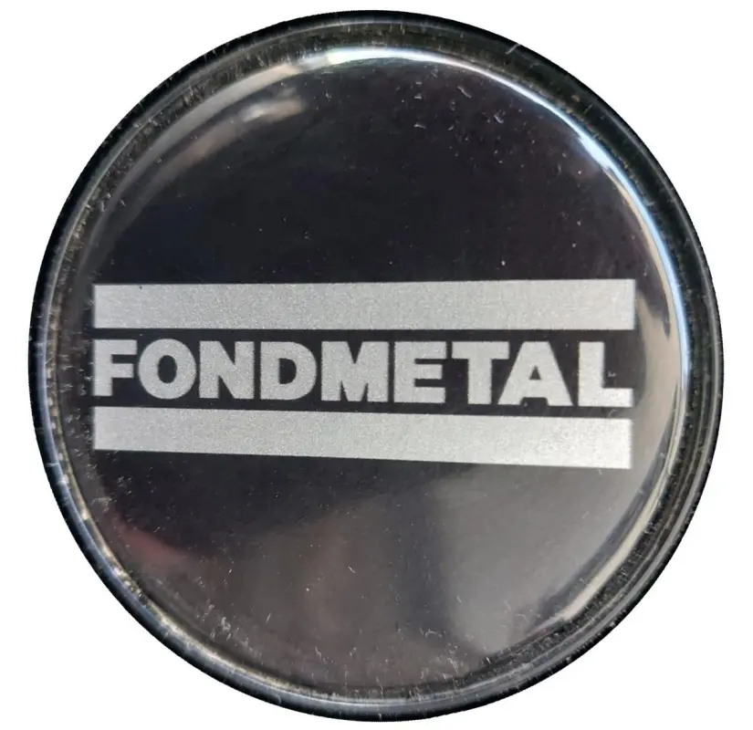 Fondmetal veljekapsel 1CPN C058 + 1D533 01 Black 1 tk