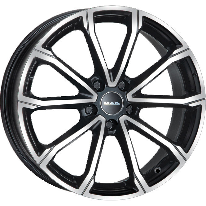 Alloy Wheel MAK DaVinci Black Mirror, 16x6.0 5x100 ET35 middle hole 57