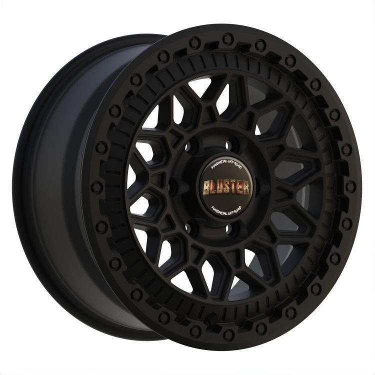 Литой диск Fondmetal Bluster матовый черный 8x18" 6x130 ET50 центральное отверстие 84.1
