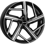 Литой диск MAK Qvattro черный зеркало 8.5x21" 5x112 ET38 центральное отверстие 57.1