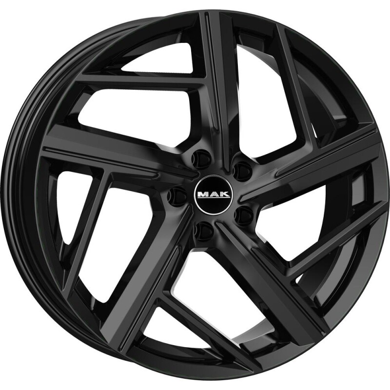 Alloy Wheel MAK Qvattro Gloss Black 9x20" 5x112 ET30 middle hole 66.5