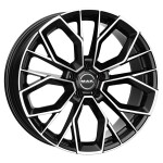 Литой диск MAK Stilo-D черный зеркало 10x21" 5x112 ET19 центральное отверстие 66.5