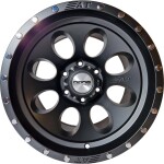 Valuvelg Nano 5187 Full Matt Black 8.5x16" 6x139.7 ET-15 Keskava 110.1