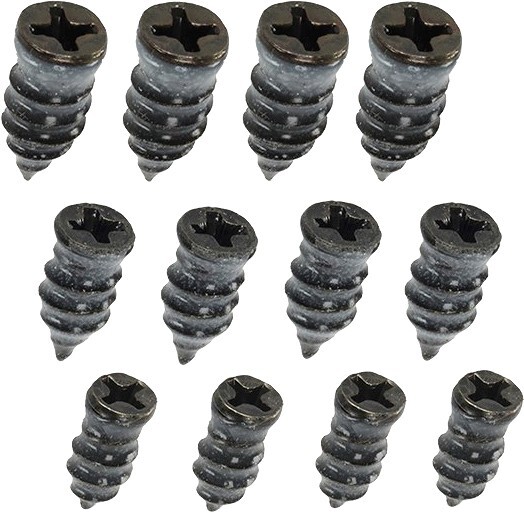 vulkaniseeruvad screws rehviparanduseks 12pc carmotion