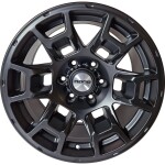 Valuvelg Nano 5914 Full Matt Black 8.5x17" 6x139.7 ET-10 Keskava 110.1