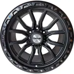 Valuvelg Nano Y0156 Full Matt Black 10x18" 6x139.7 ET-18 Keskava 110.1