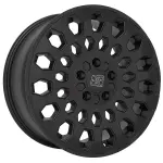 Alloy Wheel MSW 99 Van Matt Black 6.5x16" 5x160 ET60 middle hole 65.1
